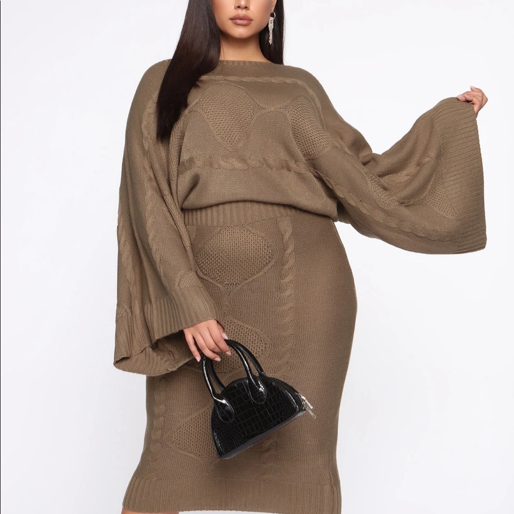 Knit Sweater Set